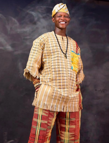 Aso-Oke Dashiki Set